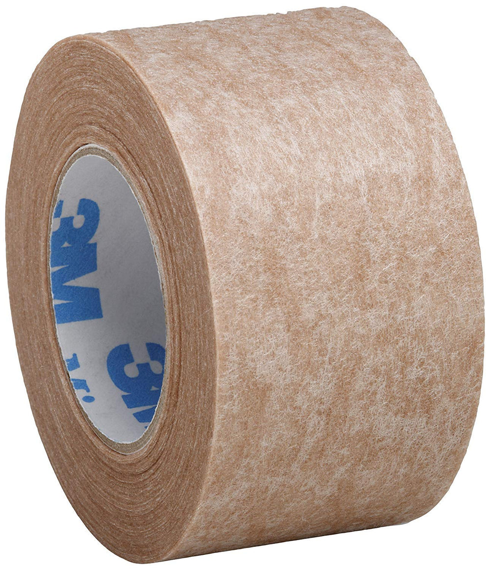 3M Micropore Surgical Tape 1in-10yd tan provides gentle, breathable protection for fragile skin.