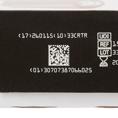 Clinical setup with Micropore tape for securing fragile skin dressings.