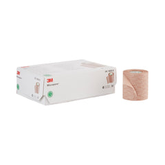 3M Micropore tan tape in box and roll for gentle dressings.