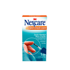 3M Nexcare Skin Crack Care brush applicator coating a crack