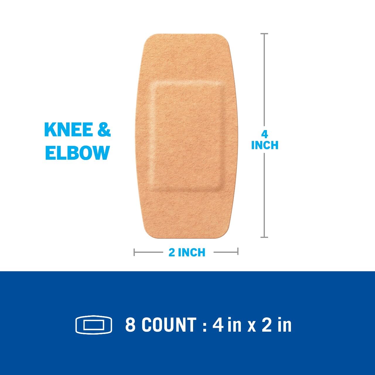 Nexcare Soft ’n Flex bandage on finger provides breathable protection.