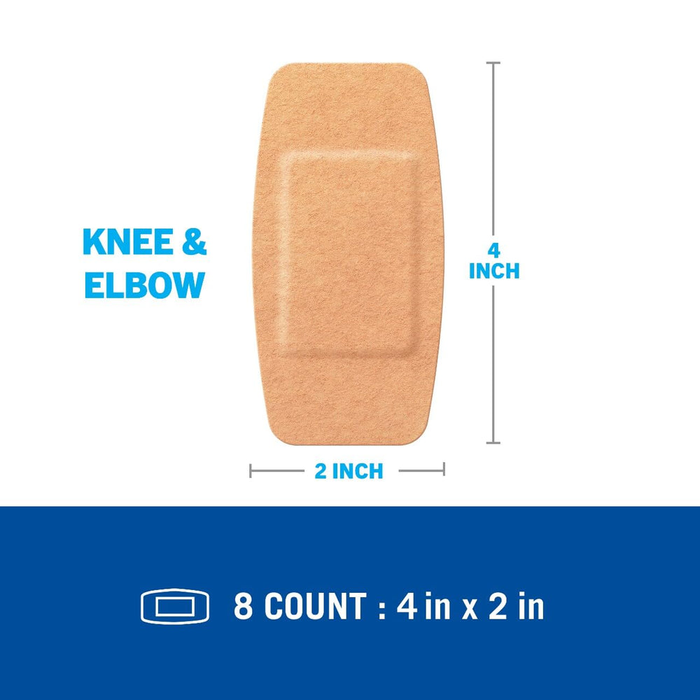 Nexcare Soft ’n Flex bandage on finger provides breathable protection.