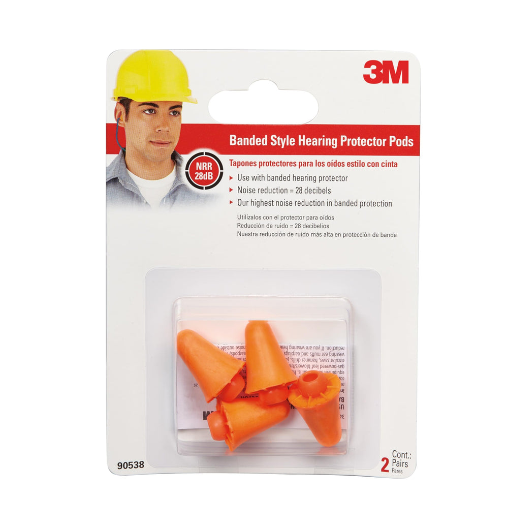 3M replacement pods for banded protector shown during pod removal for easy maintenance.