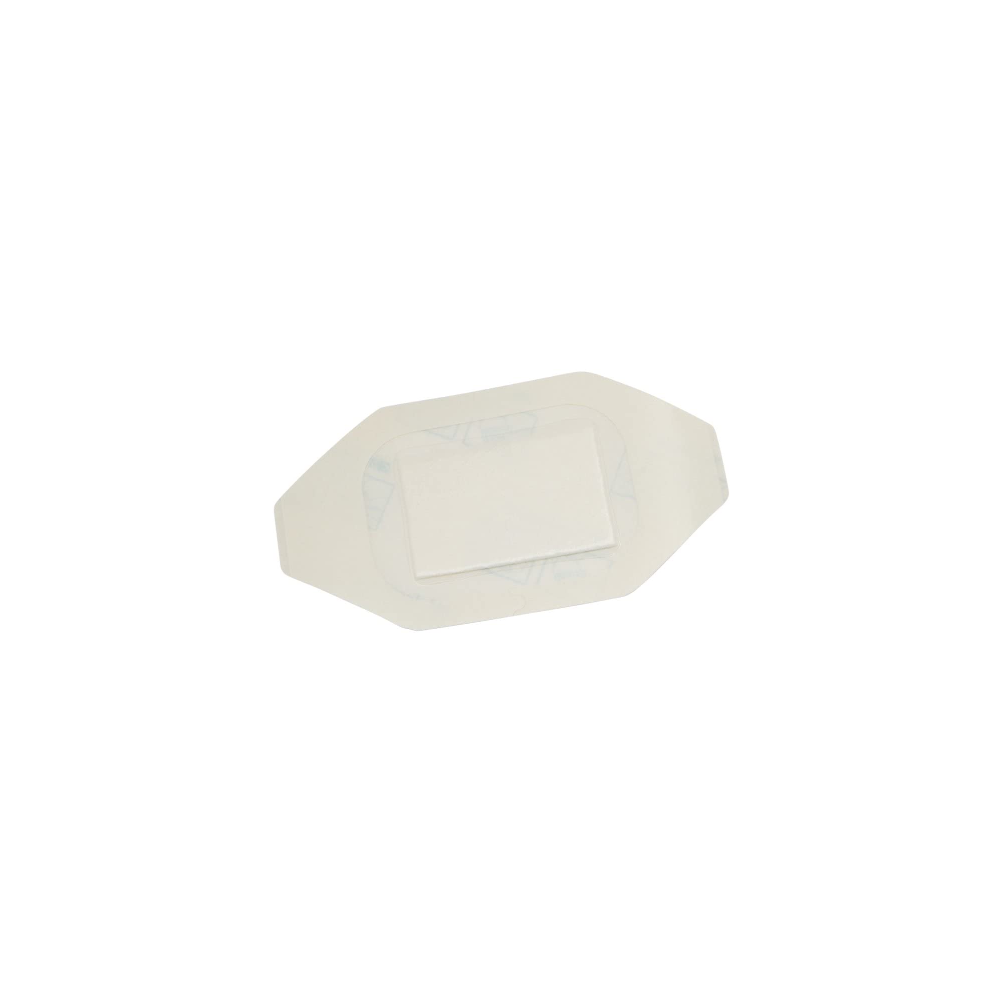 3M Tegaderm waterproof film dressing allows showering without dressing removal.
