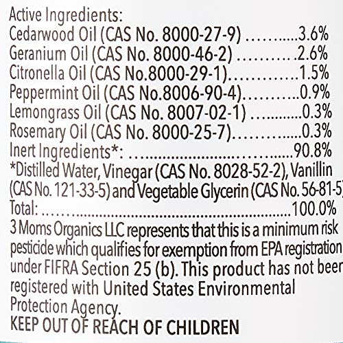 3MOMS ORGANICS TickWise made in the USA for safe, plant-based protection