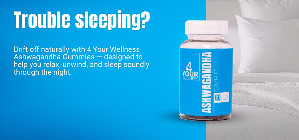 4 Your Wellness Ashwagandha Gummies berry flavor appeals to taste.