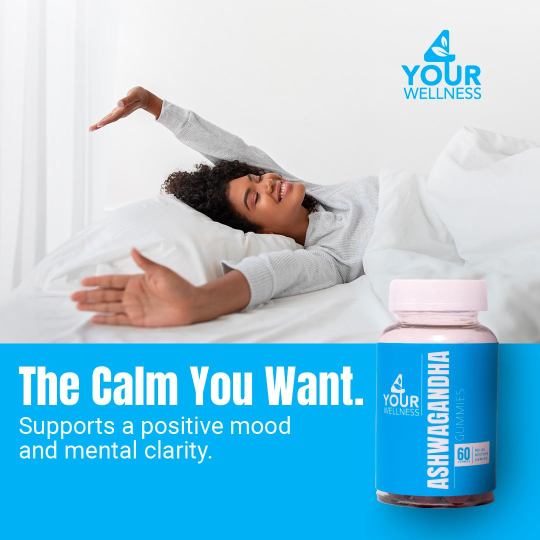 4 Your Wellness Ashwagandha Gummies USA-made in allergen-free facility for safety.