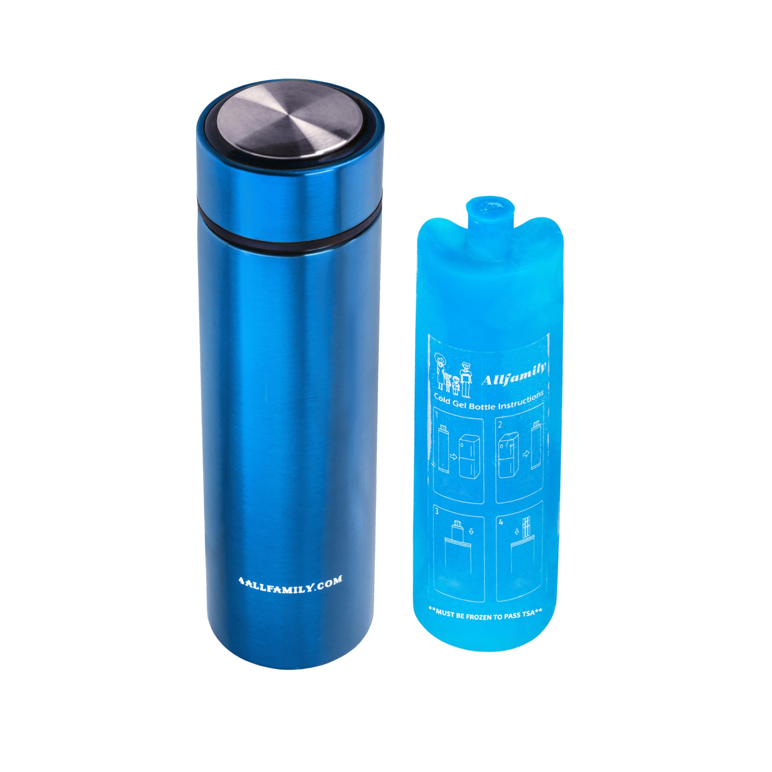 4ALLFAMILY Nomad Insulin Travel Case front view shows compact, TSA-friendly travel design.