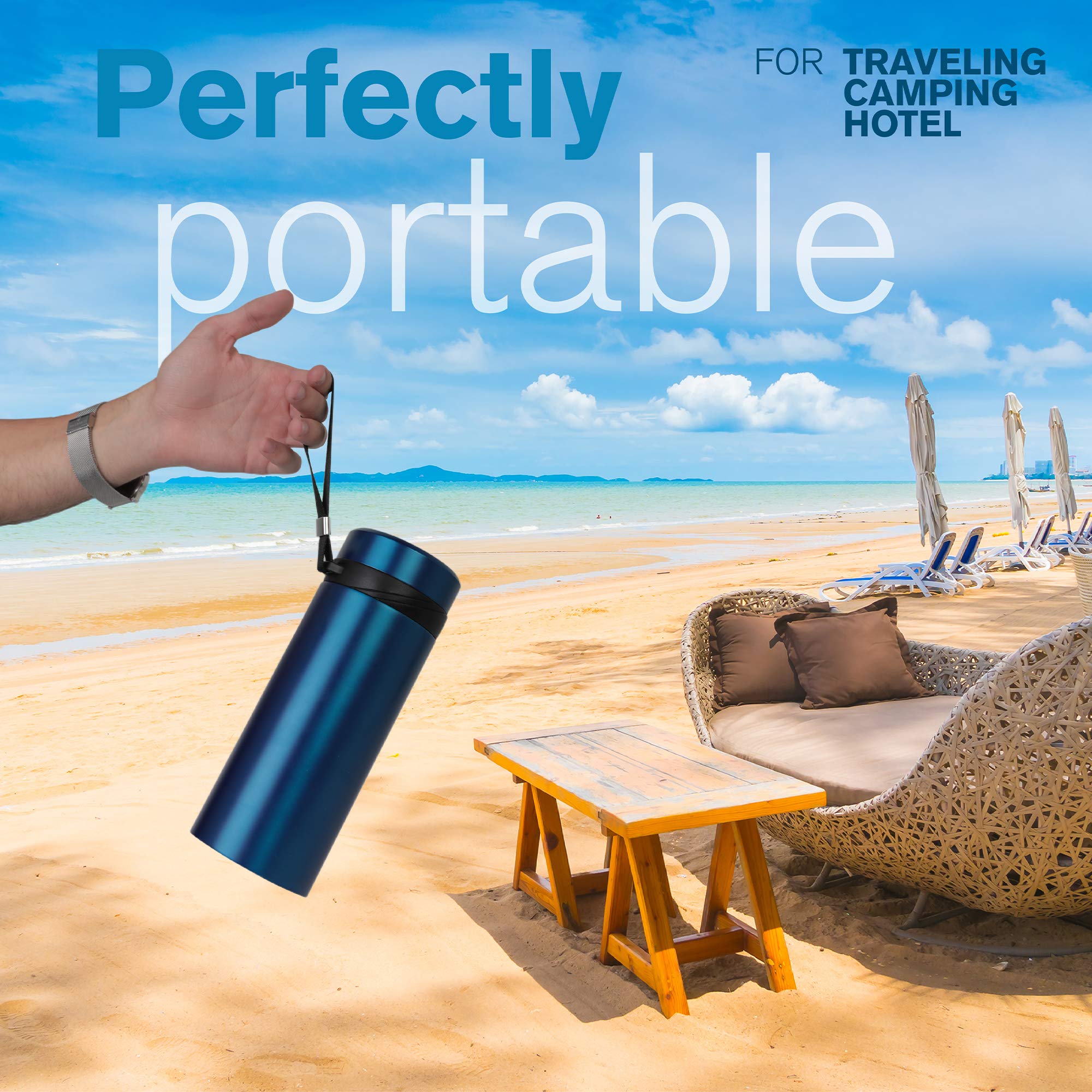 4ALLFAMILY Nomad seven-pen capacity image showcases practical travel storage
