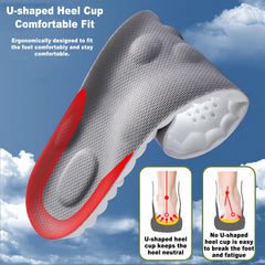 4D Cloud Soles trim-to-fit design fits many shoes.