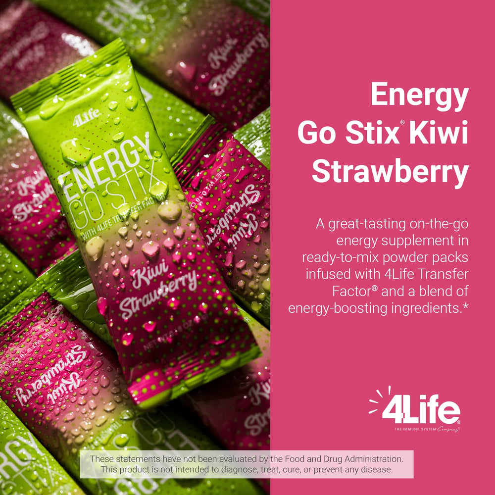 4Life Energy Go Stix kiwi strawberry flavor profile and taste