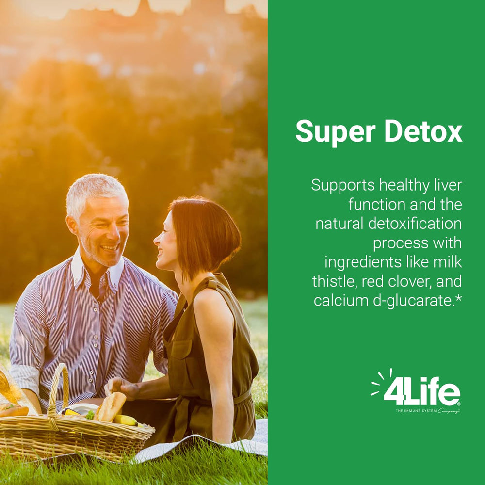 4Life Super Detox artichoke detail showcases detox-focused botanical ingredient.