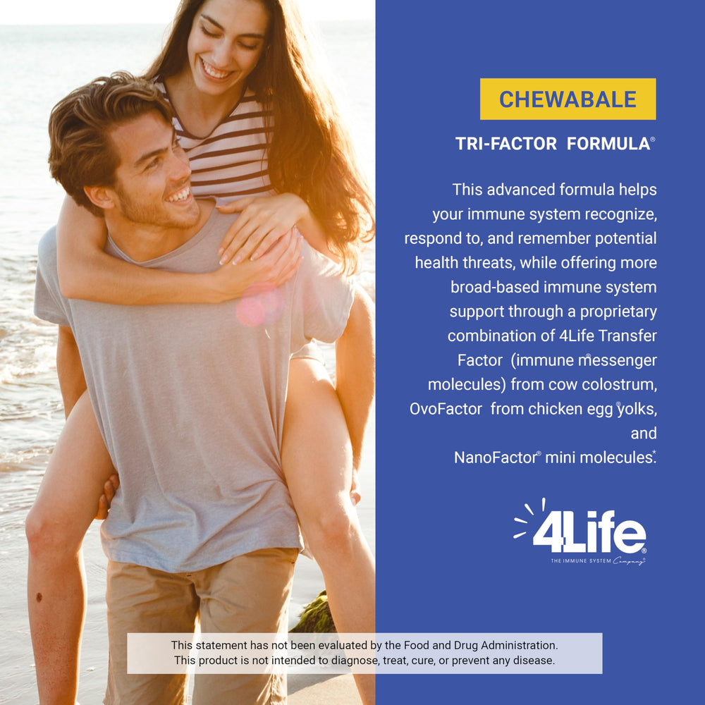 4Life Transfer Factor tablets on a breakfast tray with water for daily routine