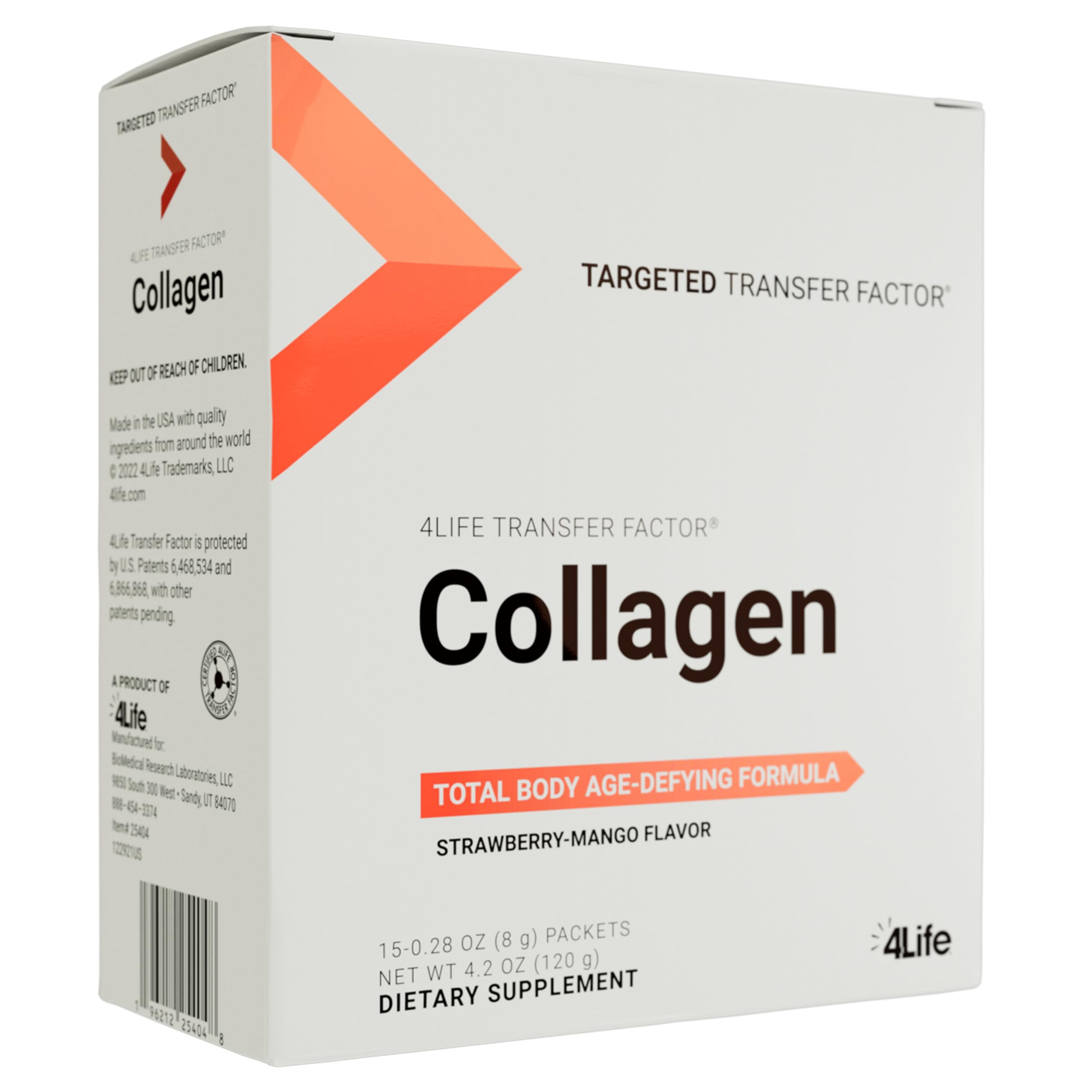 4Life Transfer Factor Collagen bottle ready for daily joint and skin support.