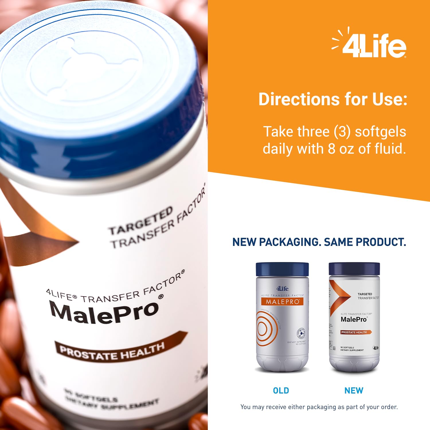 4Life Transfer Factor MalePro selenium tablets for nutrient synergy.