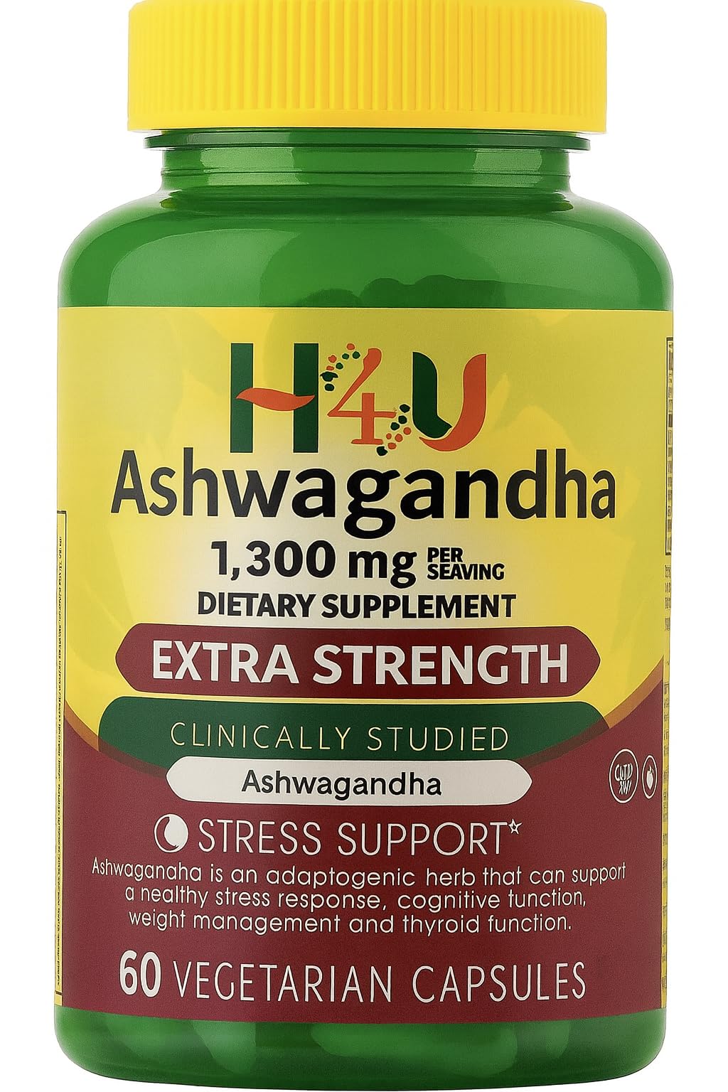 4 TOP CARE H4U Ashwagandha energy and focus potential in everyday life.