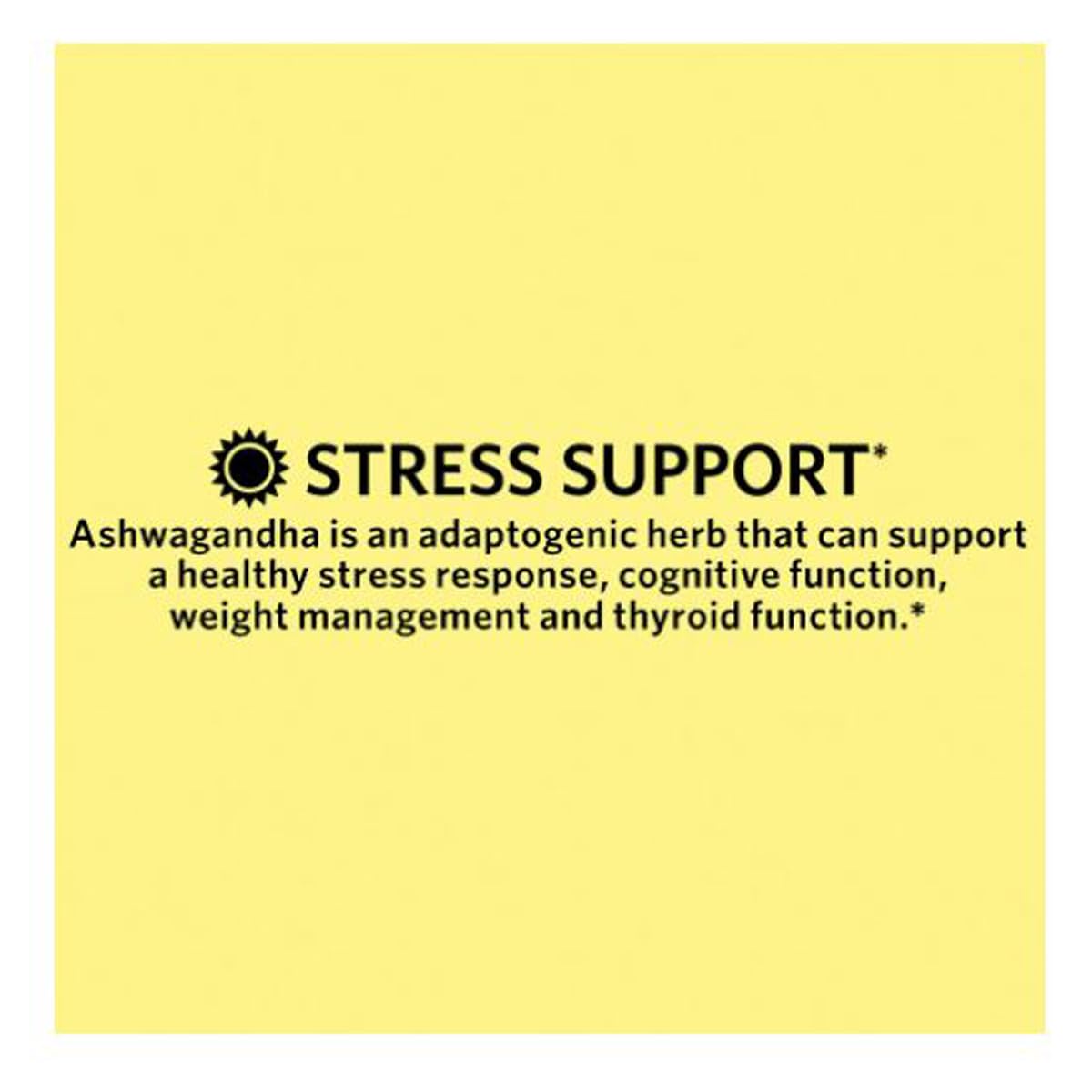 4 TOP CARE H4U Ashwagandha packaging displaying allergen-free formulation.