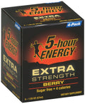 5-Hour Energy Extra Strength Berry Shots – Zero Sugar, 4 Count