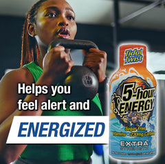Close-up of Tidal Twist label highlighting zero calories and flavor.