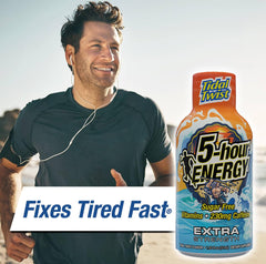 Pack shot of 5-hour ENERGY Tidal Twist, travel-friendly energy companion.