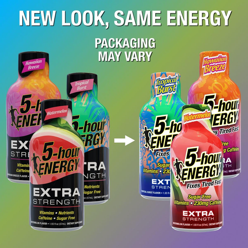 5-Hour Energy Pocket Shot in hand for fast energy during tasks