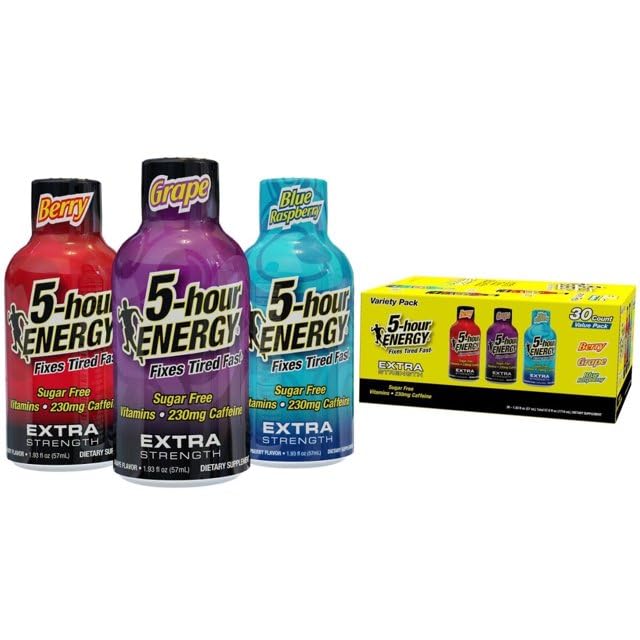 5-hour ENERGY Berry bottle delivers zero-sugar energy for busy days