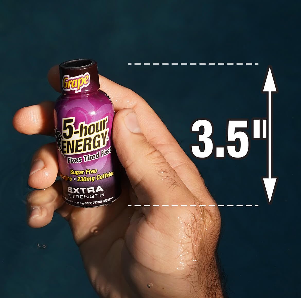 5-hour ENERGY compact pocket-size shot for travel and on-the-go energy