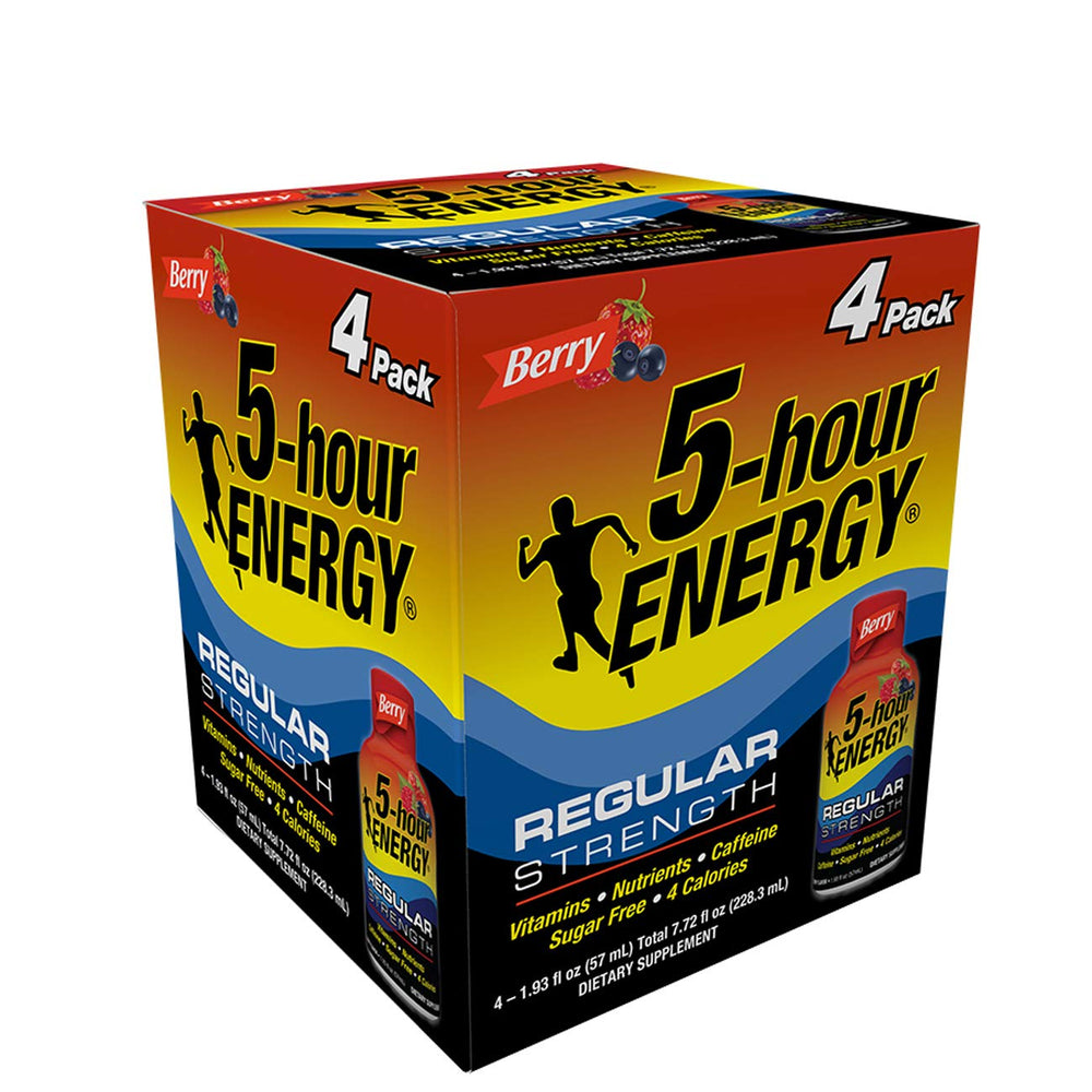 5-hour ENERGY Berry Shot delivers quick focus and sustained daytime energy.