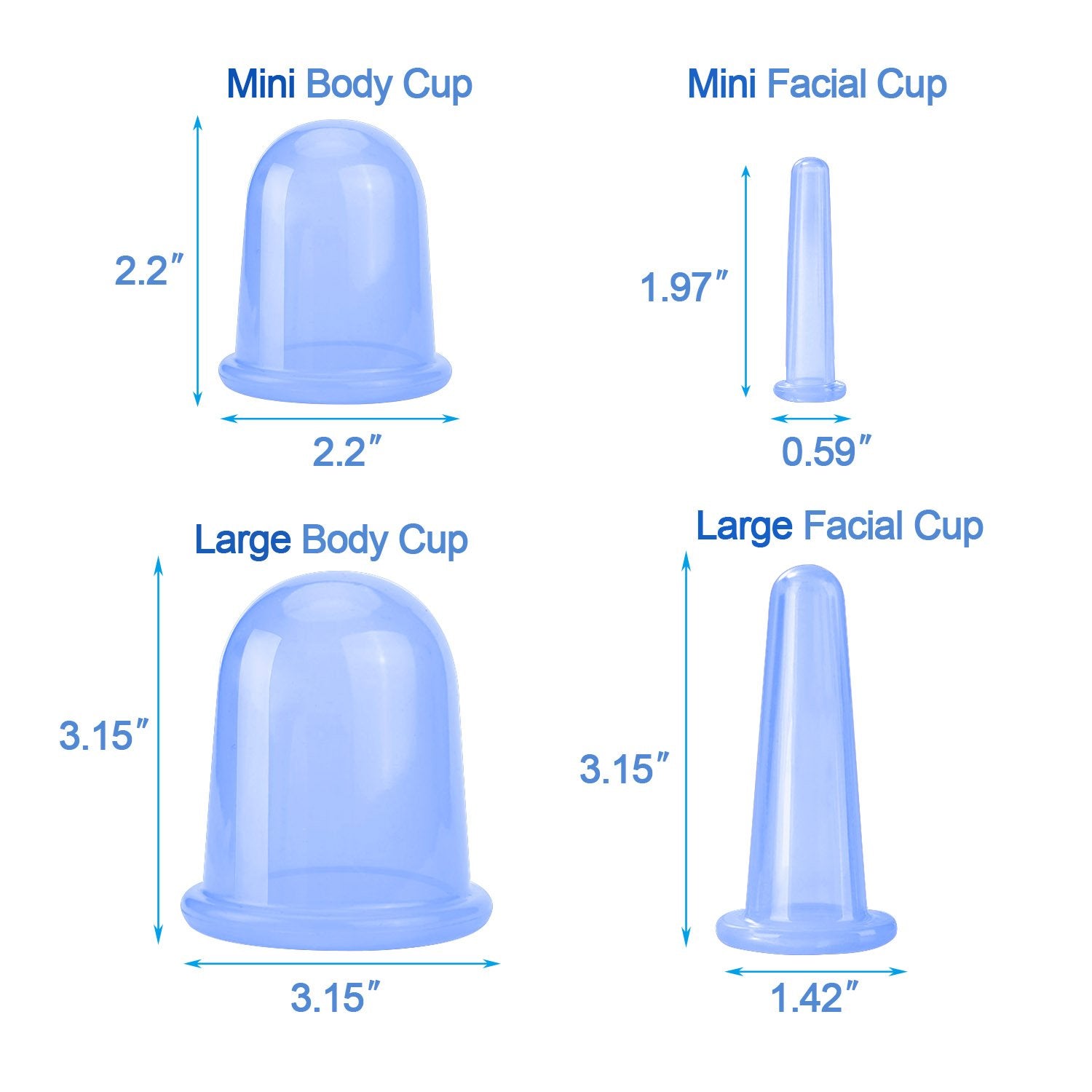 500-miles cupping therapy blue packaging image showcasing kit contents
