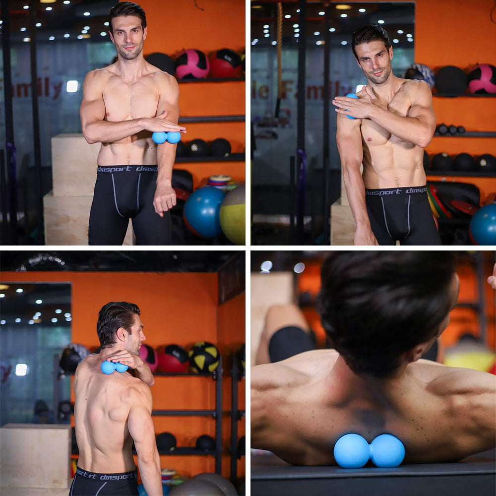5BILLION FITNESS peanut massage ball durable material detail for consistent use