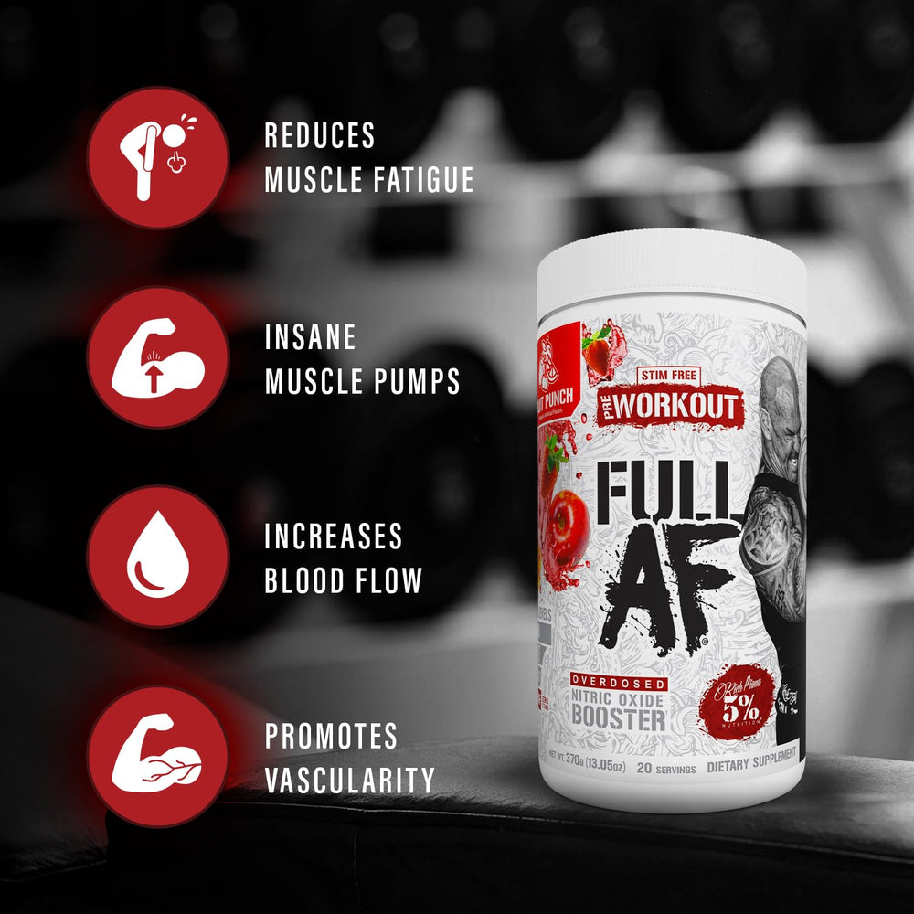 Nitrosigine ingredient in FullAF highlighting longer nitric oxide support