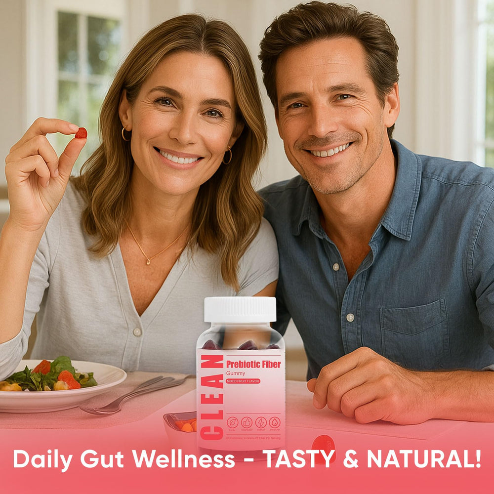 6525080 Clean Fiber Gummies ingredient list signals natural, vegan-friendly formulation