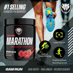 6AM Run Green Tea Energy mix bottle showing smooth, crash-free performance.