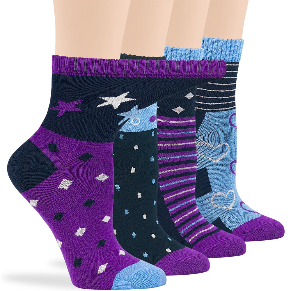 7BIGSTARS KINGDOM bamboo moisture-wicking sock helps feet stay dry during long days.