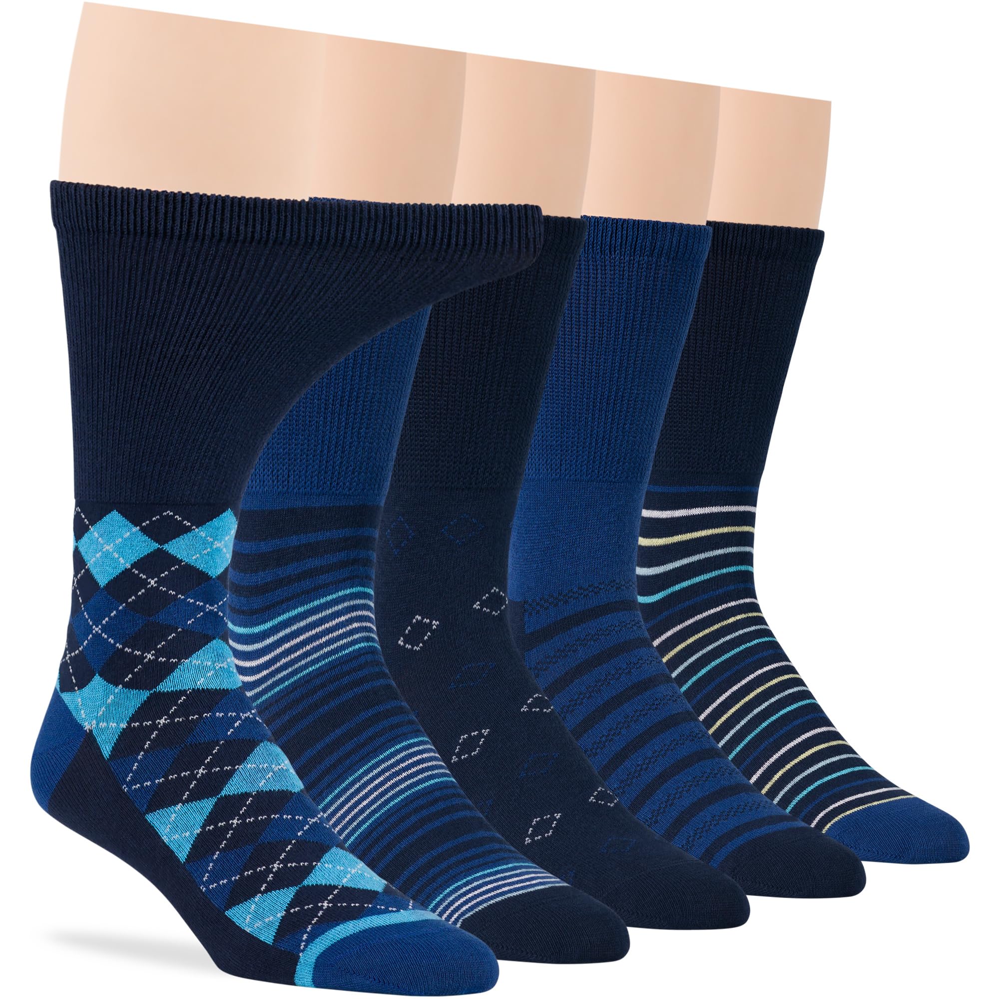 7BIGSTARS KINGDOM multipack diabetic socks ideal for home, office, or travel