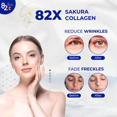 Pouring 82X Collagen Premium to start a daily skin and hair routine