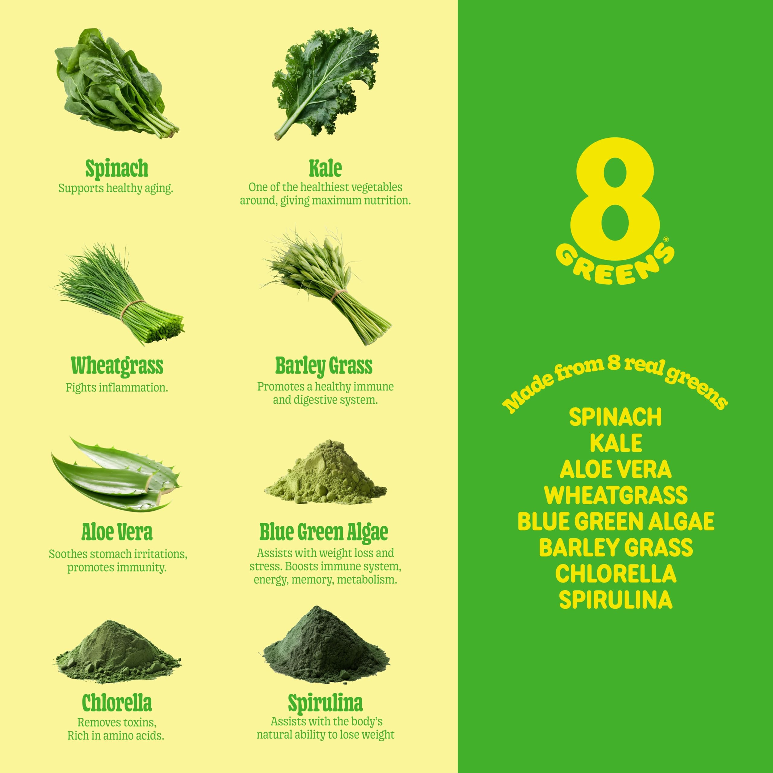 Morning routine with an 8Greens tablet dropped into water bottle.