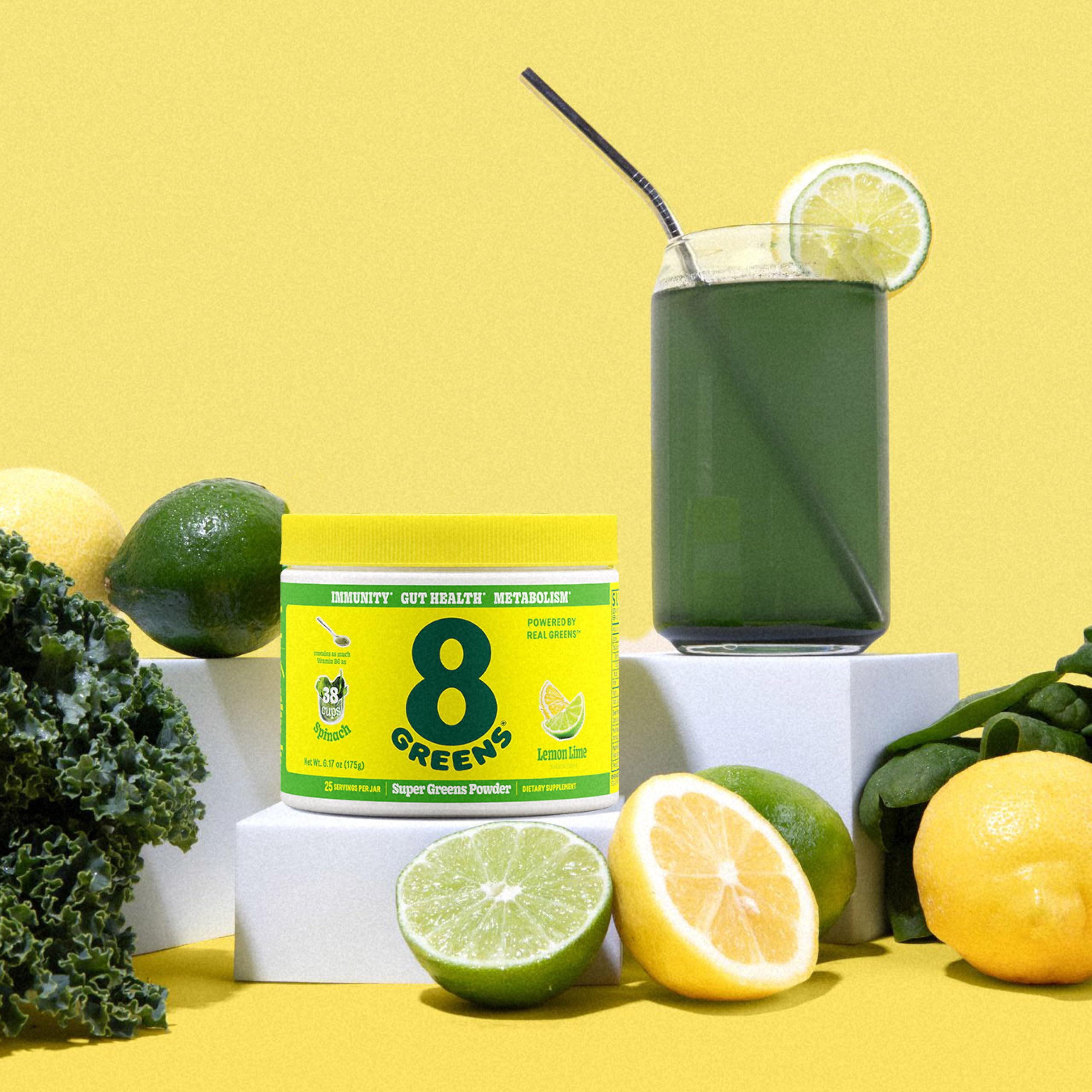 8Greens sustainable packaging front highlights eco-friendly packaging