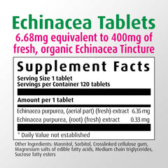 A.Vogel Echinaforce tablets ready for chewing for quick, convenient use.