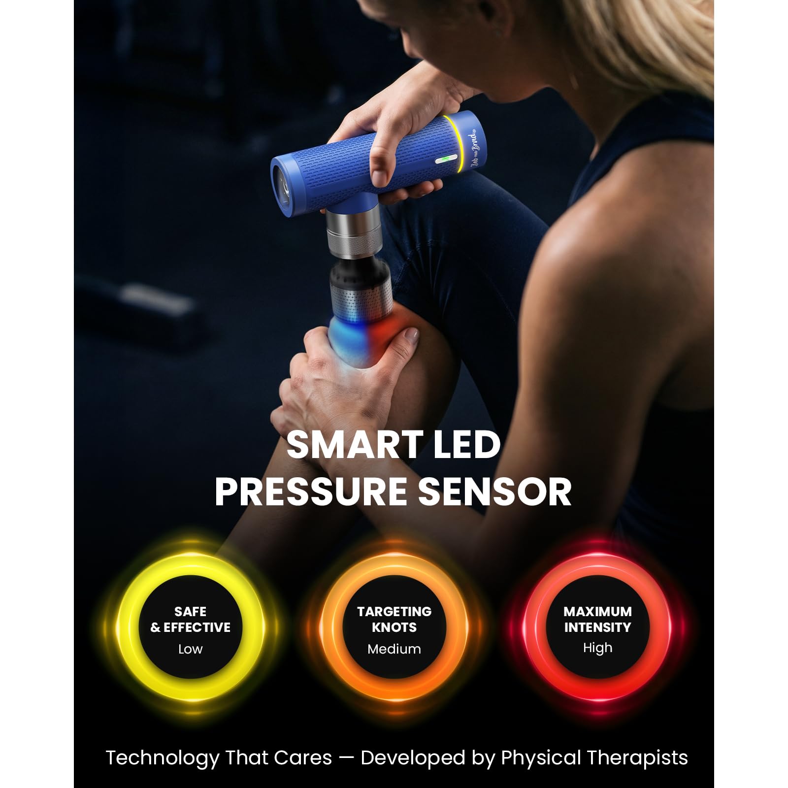 Ultra-portable design with long battery life for gym and travel.