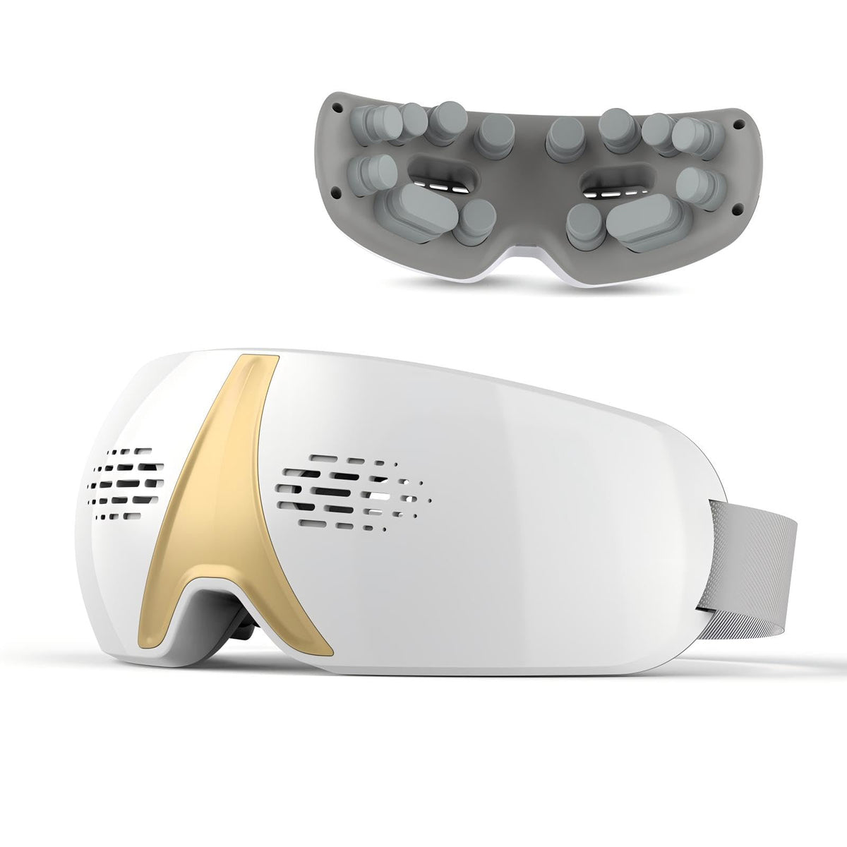 A9life Eye Massager front view with heat delivers soothing relief after screen time.