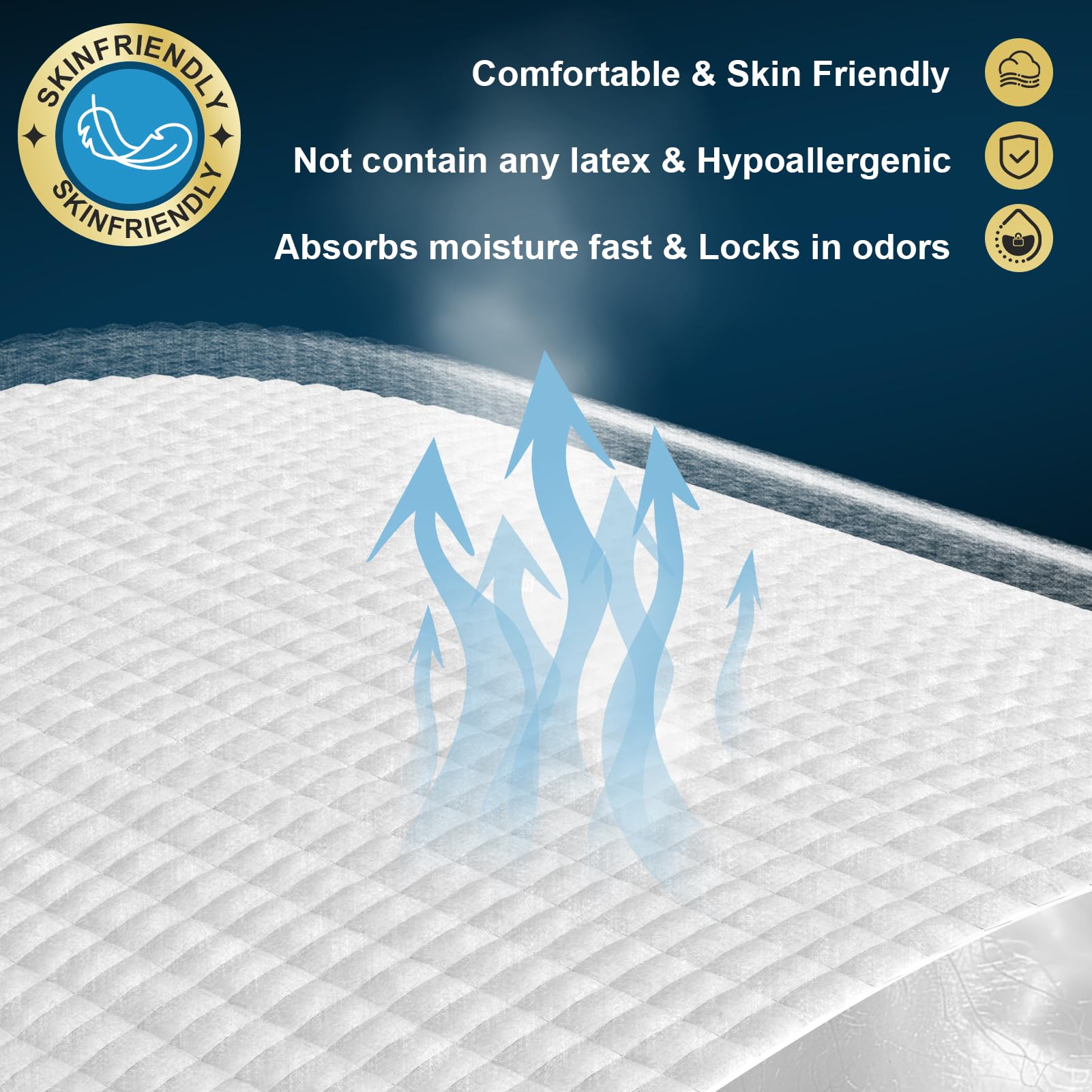 AAY elderly care ready bed pad for reliable protection during rest