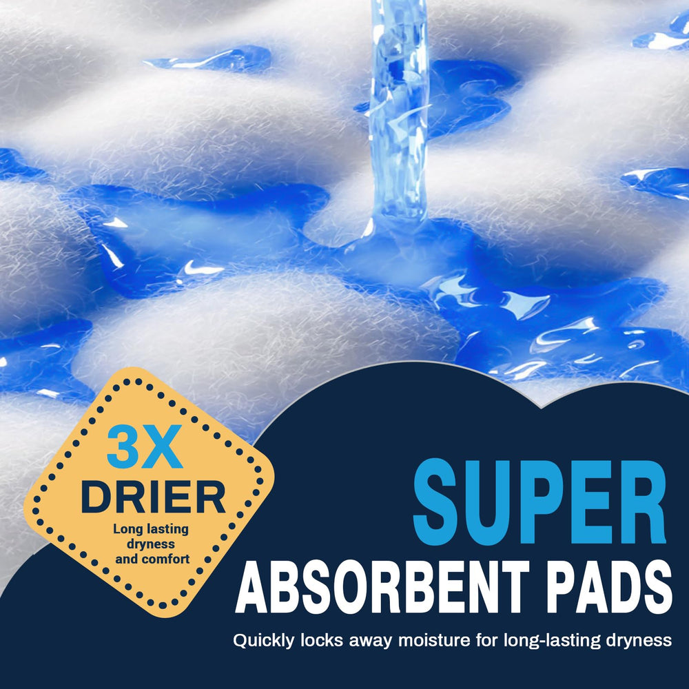 AAY bed pads with a soft quilted top that is skin-friendly
