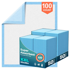 AAY bed pads with six-layer protection keep bedding dry overnight.