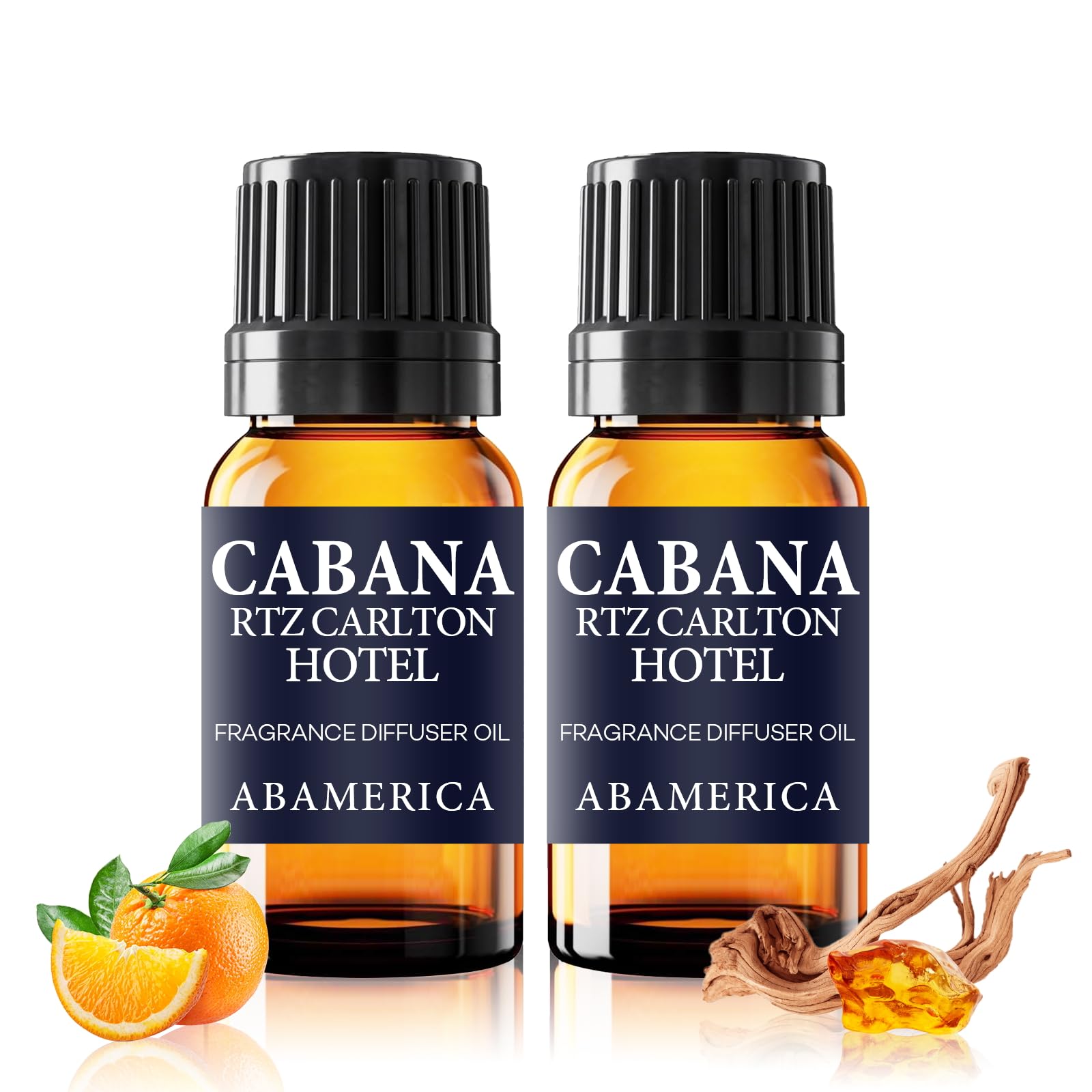 ABAMERICA Hotel Diffuser Oils bottle featuring RTZ-Carlton-inspired scent for upscale ambiance.