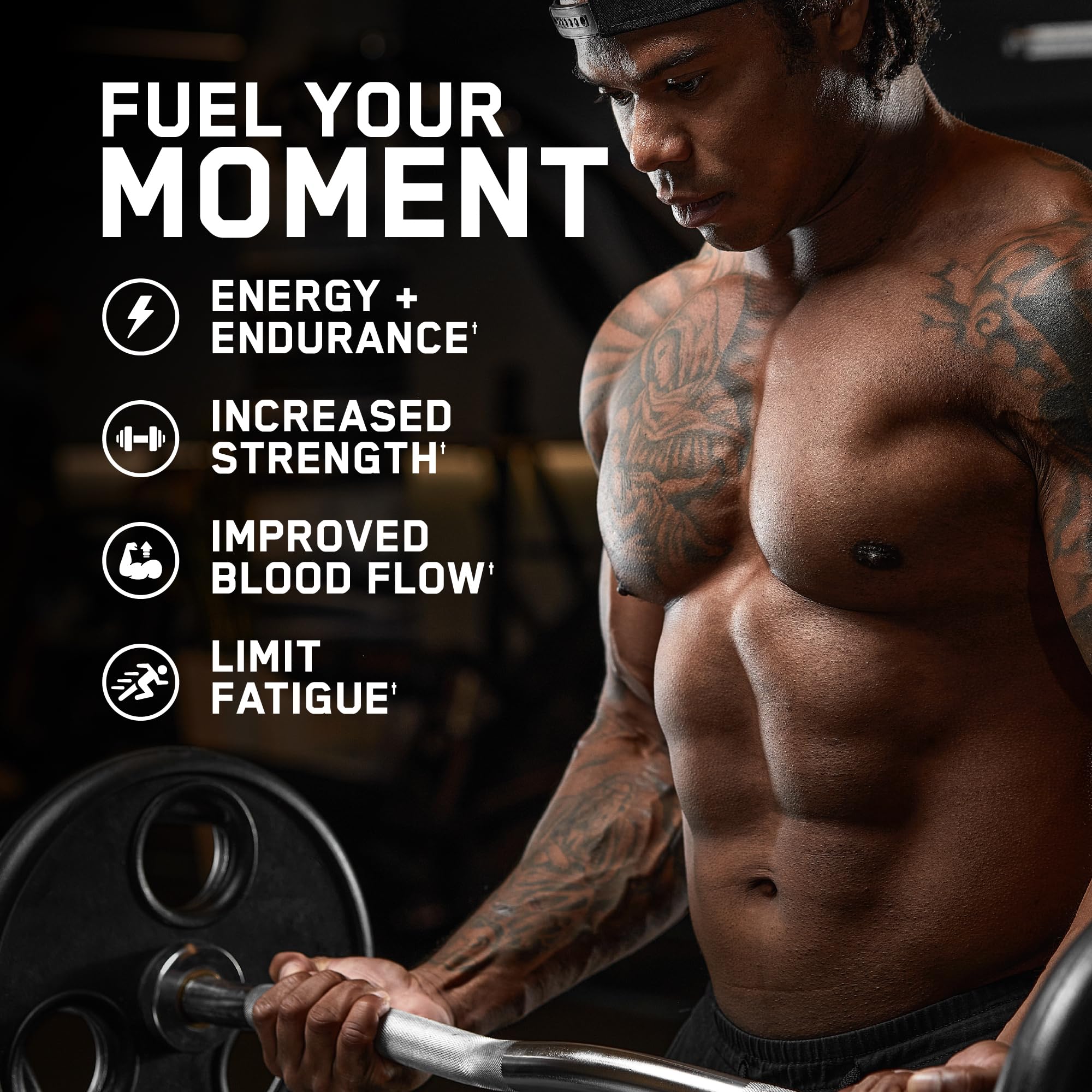 ABE Pump easy mix, 15-30 minutes pre-workout ritual for focus.