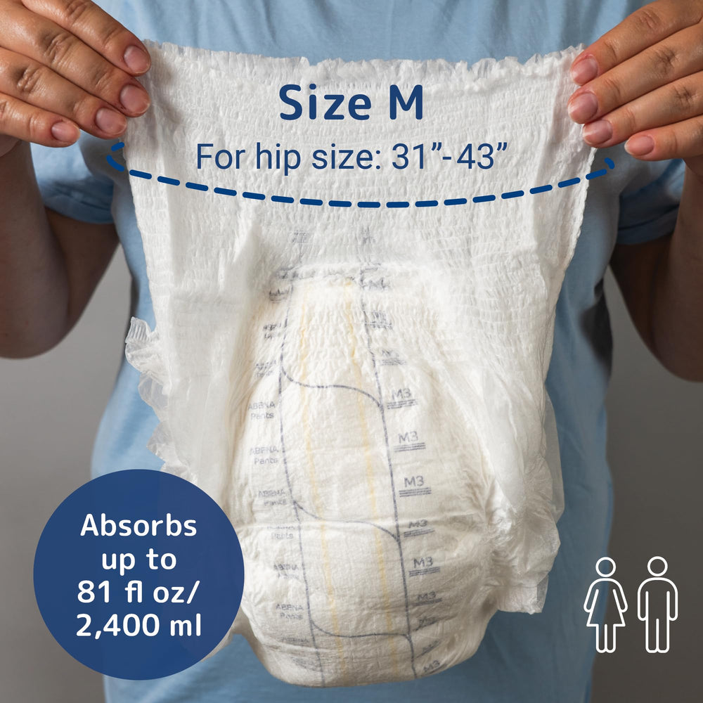 Abena Pants Premium extra tall waistline adds coverage
