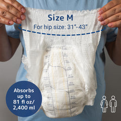 Abena Pants Premium extra tall waistline adds coverage