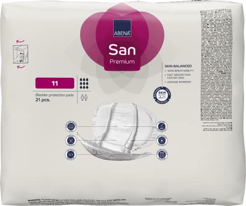 Abena San Premium Size 11 breathable exterior for comfort and discretion