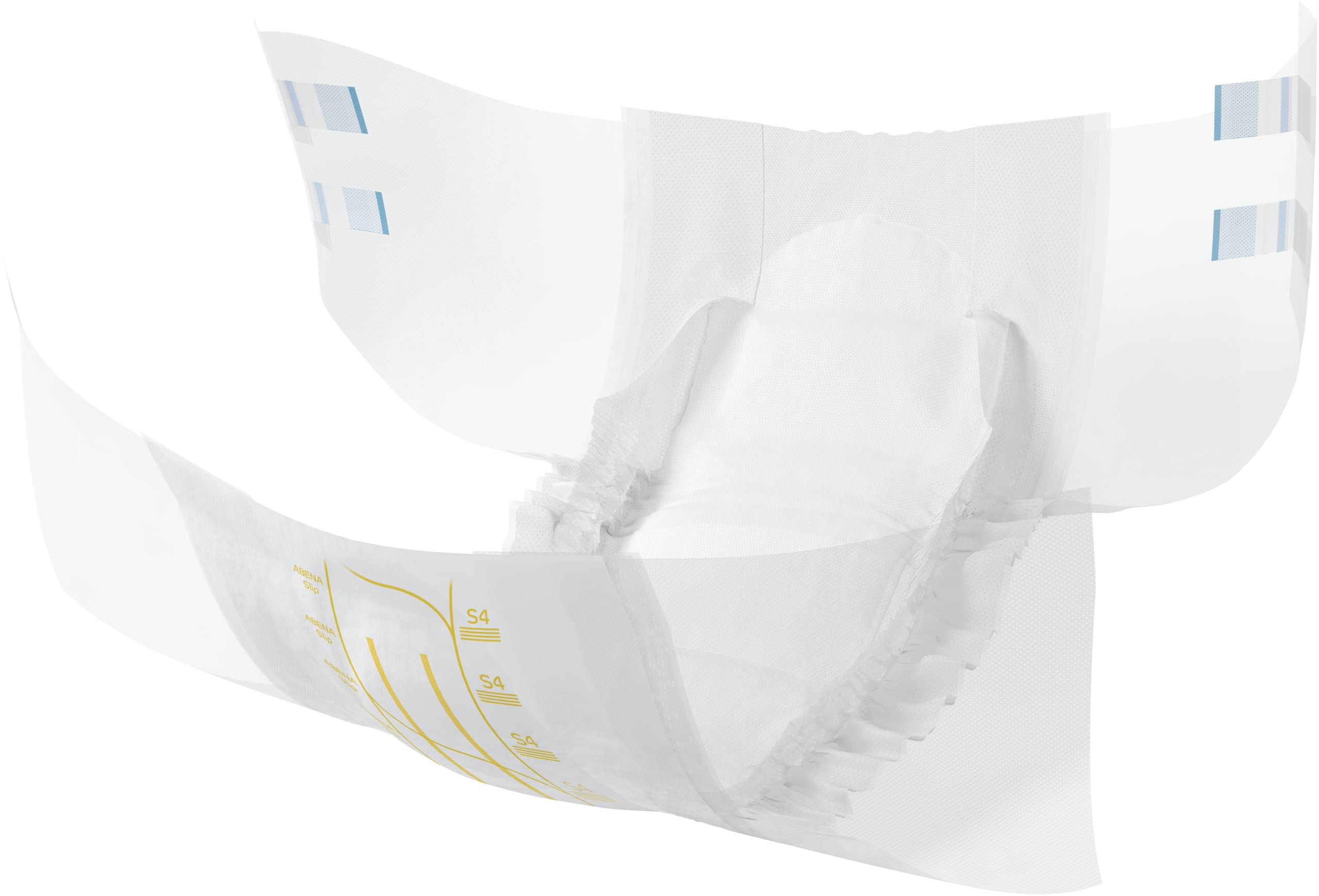 Abena Slip Premium Top Dry Layer keeps the surface dry on contact.